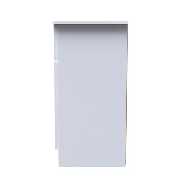 Rowe 2 Door 1 Drawer Small Sideboard 3