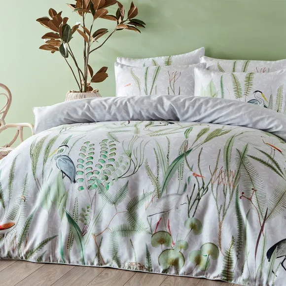 Paoletti Aaliyah 100% Cotton Duvet Cover and Pillowcase Set 5
