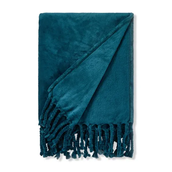 Tassel Throw Blanket 130cm x 170cm 4
