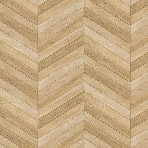 Chevron Wood Wall Mural 5