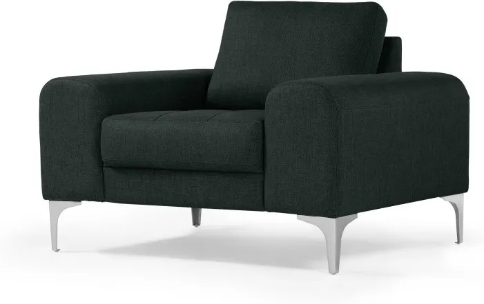 Vittorio Armchair, Anthracite Grey