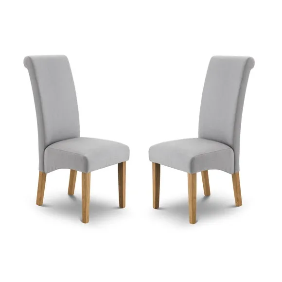 RETURN - Rio Set of 2 Scrollback Dining Chairs