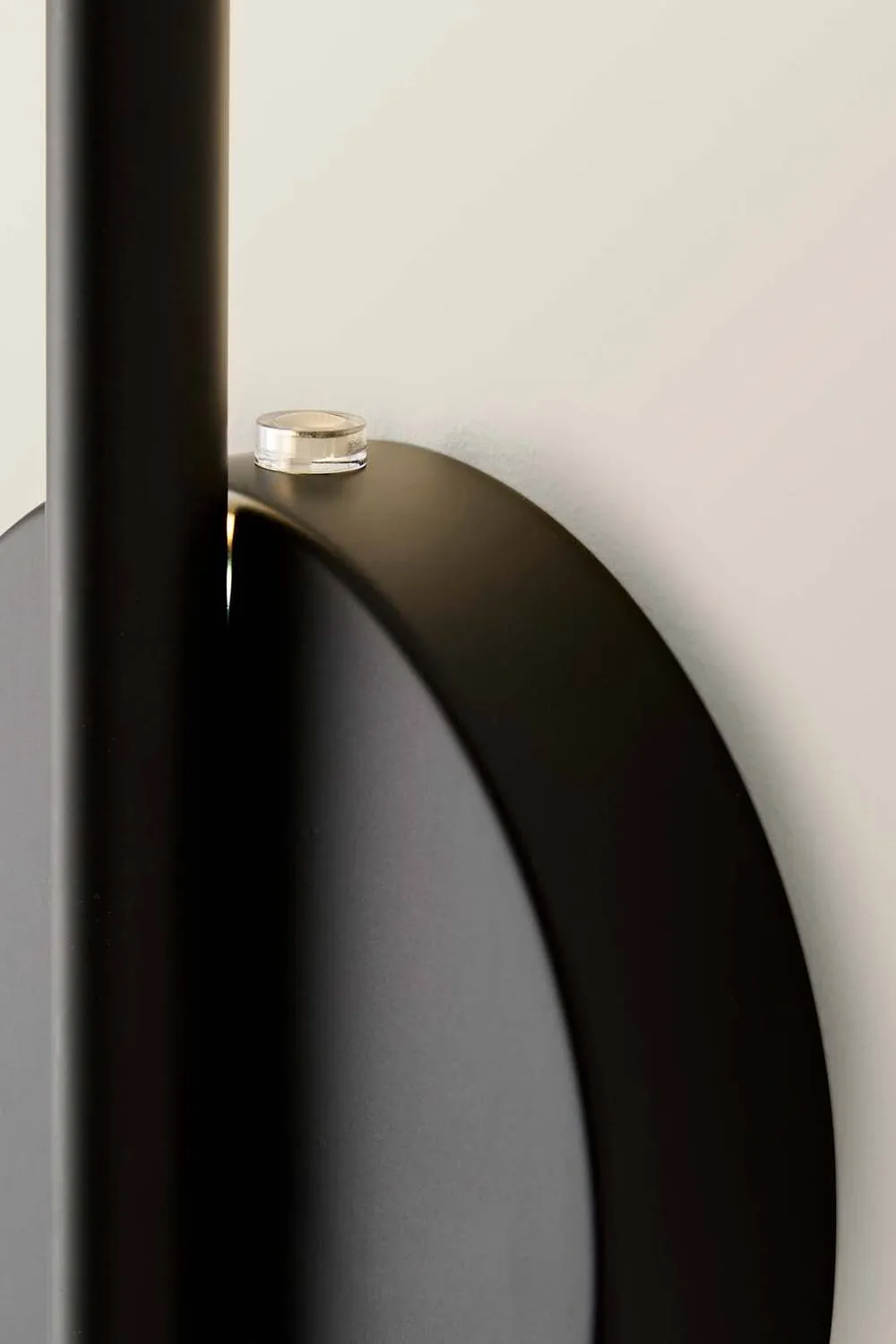 ValueLights Lymm Pair Pillar Rechargeable Slimline Stem LED Wall Light in Black 4