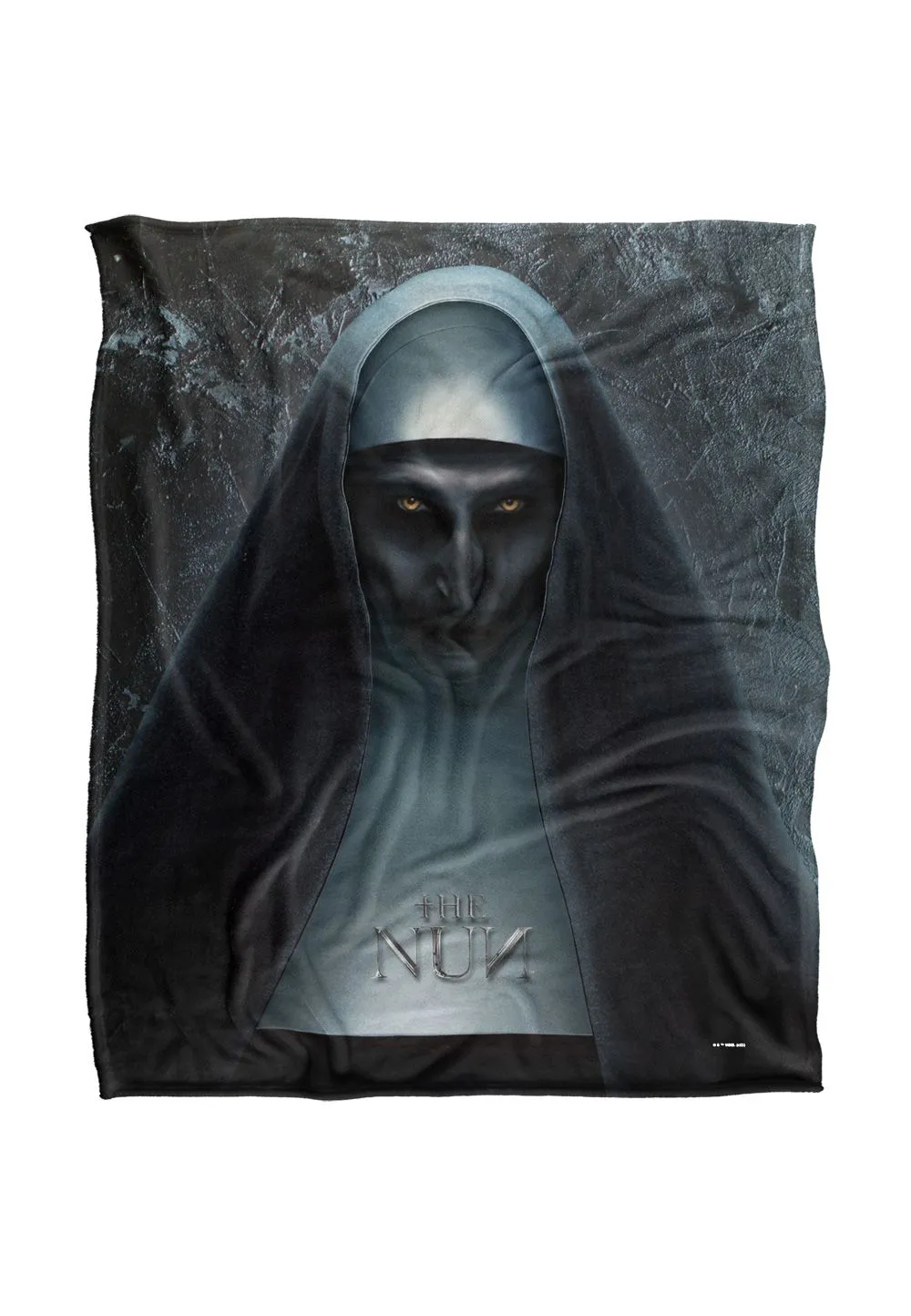 The Nun Blanket, 152x127 cm Poster Silky Touch Super Soft Throw Blanket in White