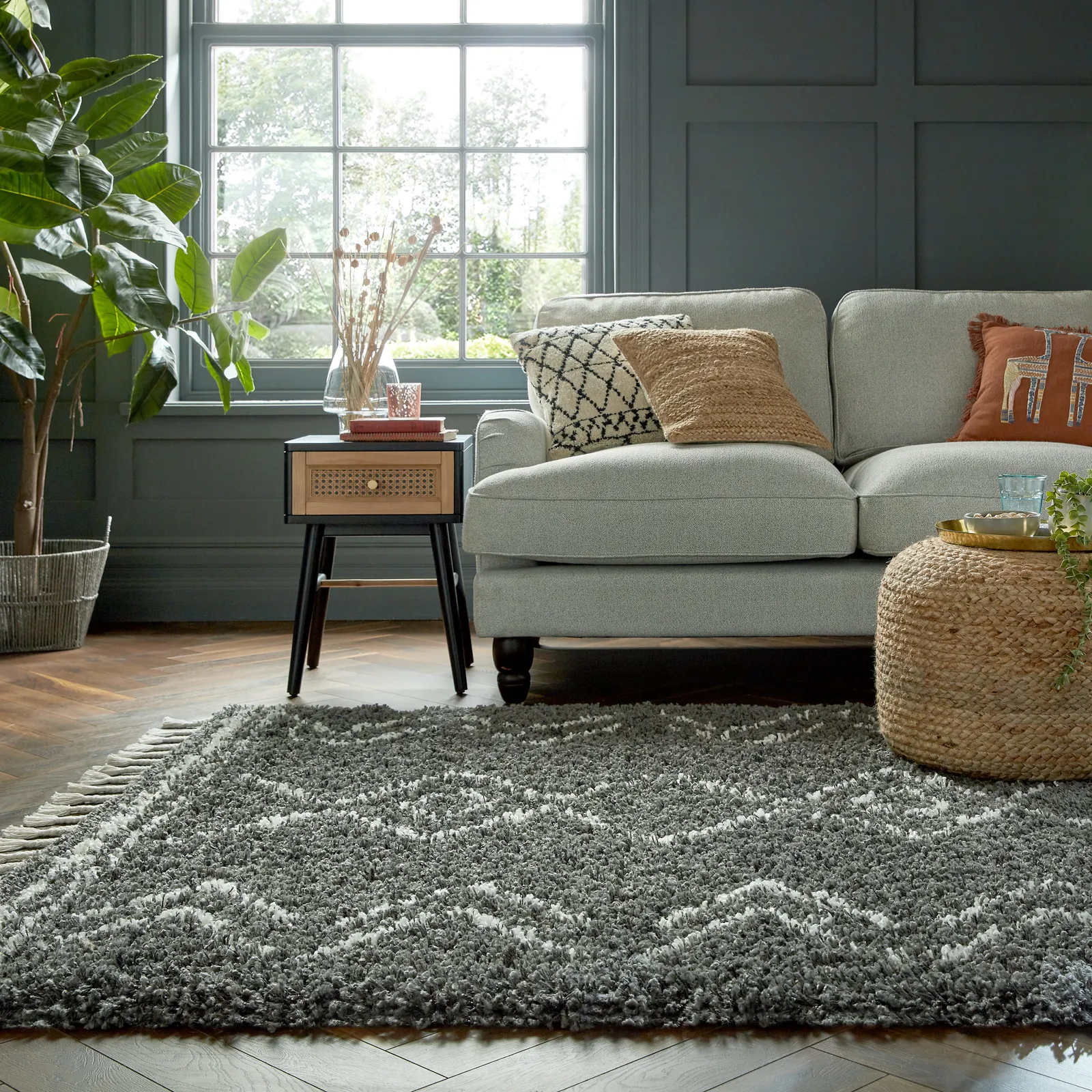 Carina Berber Rug Carina Grey