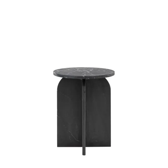 Amora Solid Marble Side Table 4