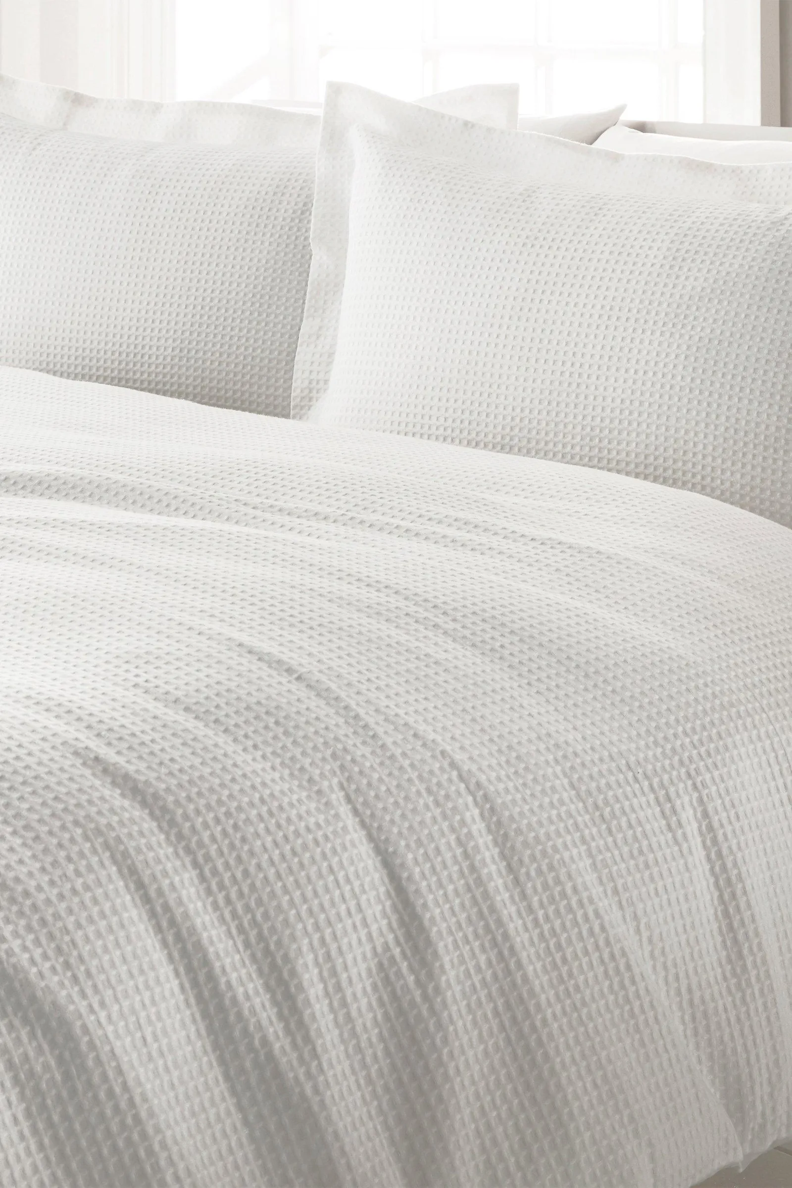 Waffle Super King Duvet Set