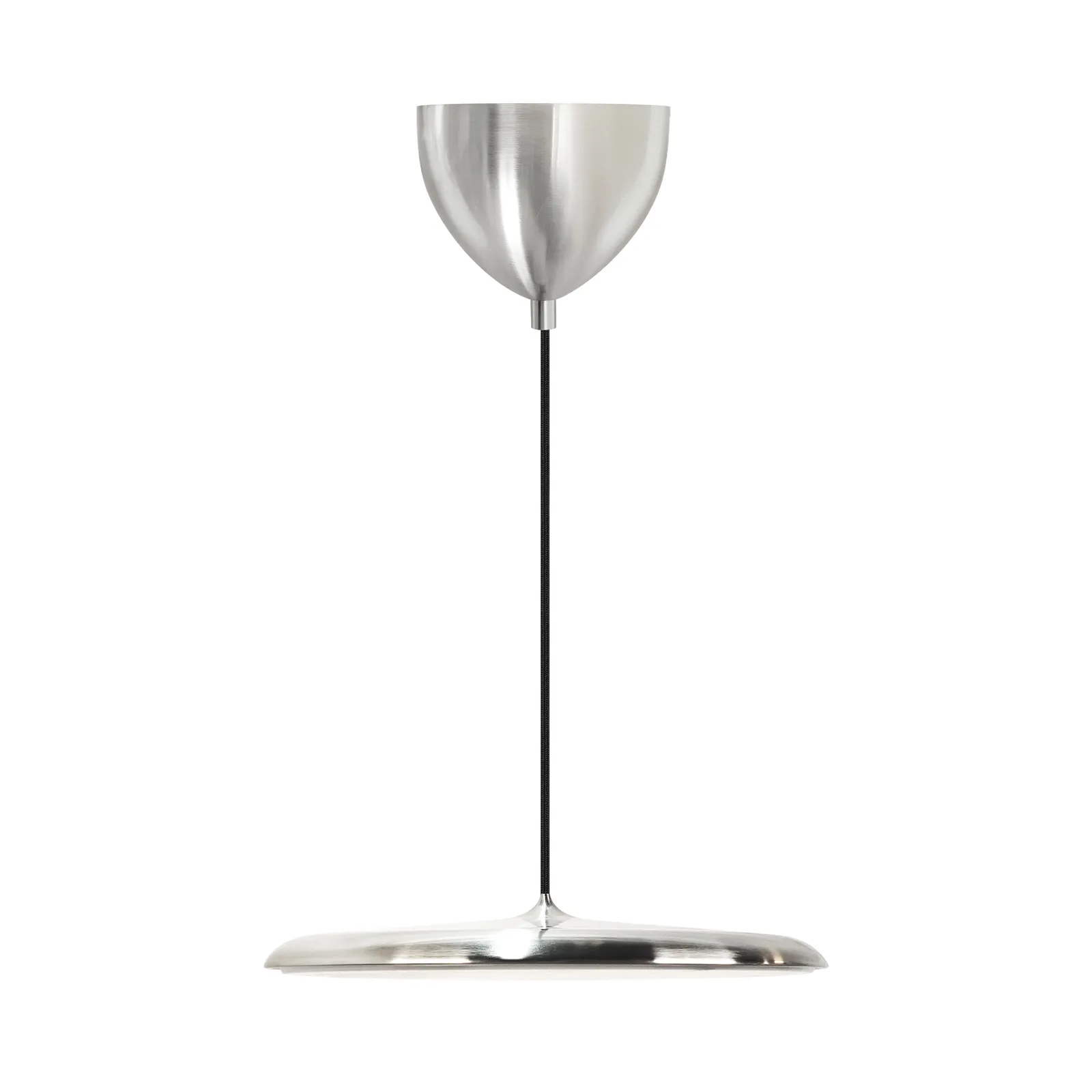 Nordlux Artist Pendant Light Silver Metal Dining Room LED 3000k Mains 40cm 2