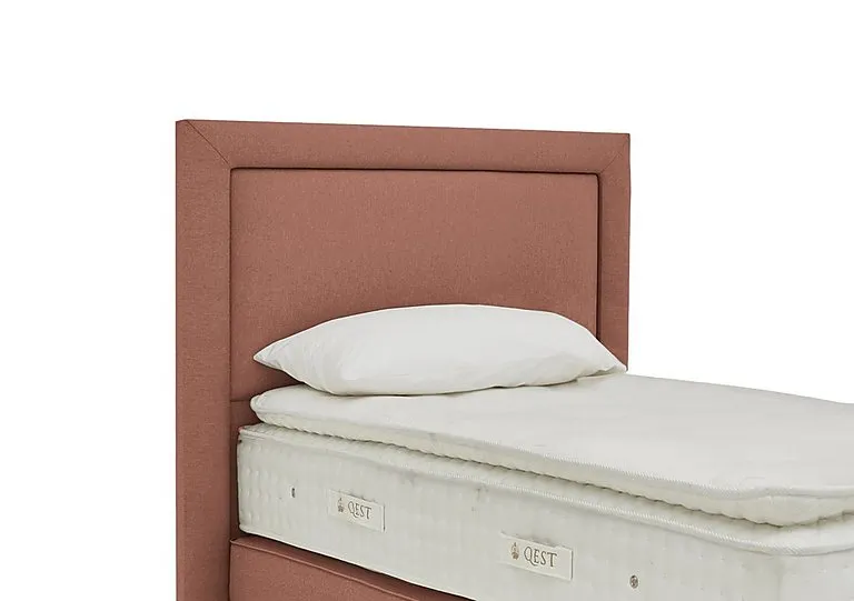 Highgrove Floor Standing Headboard - Single - Burnt Orange