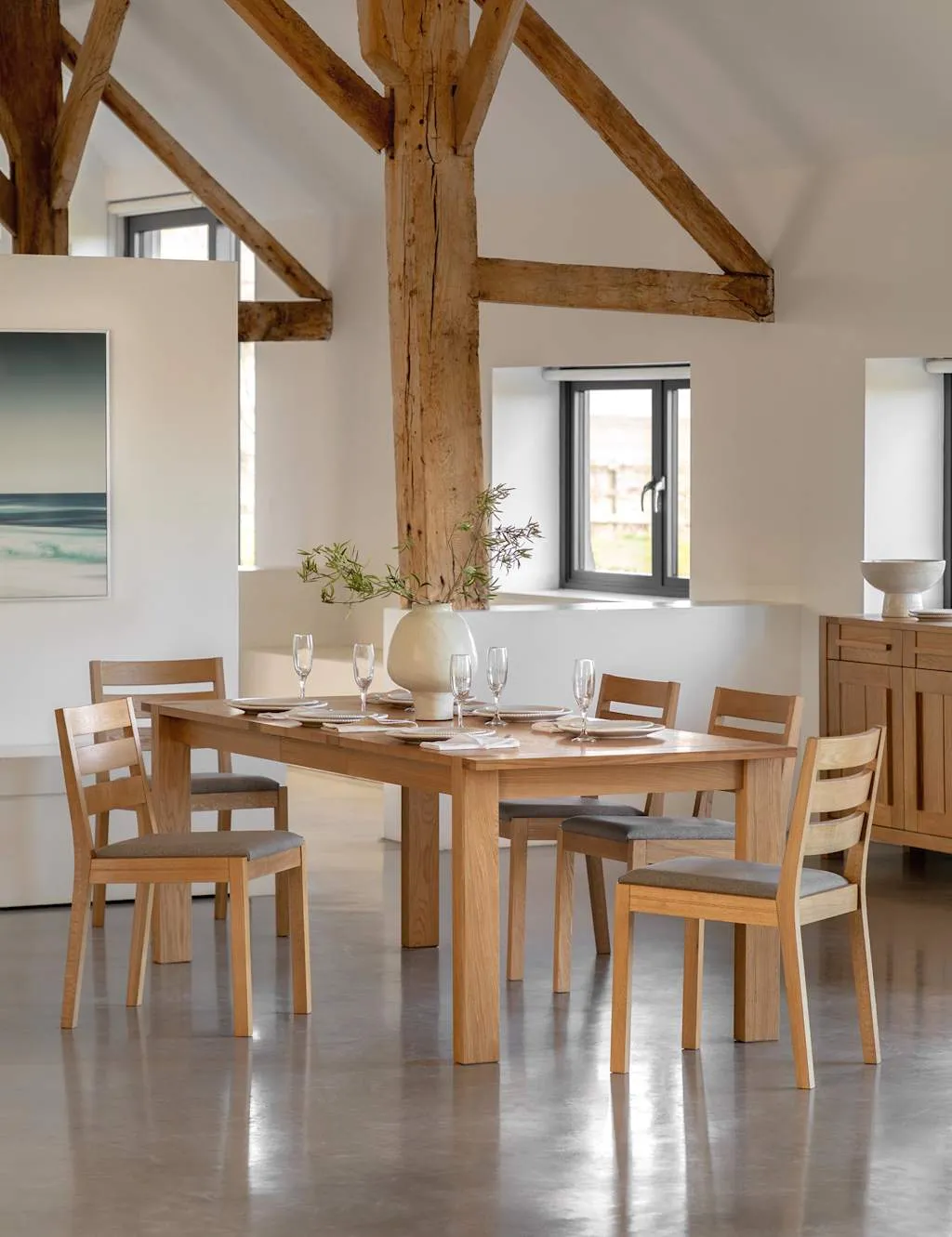 Gallery Direct Sonomaâ„¢ 8-10 Seater Extending Dining Table Oak