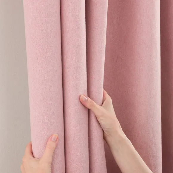 Luna Brushed Pencil Pleat Curtains (Blackout Available) 5