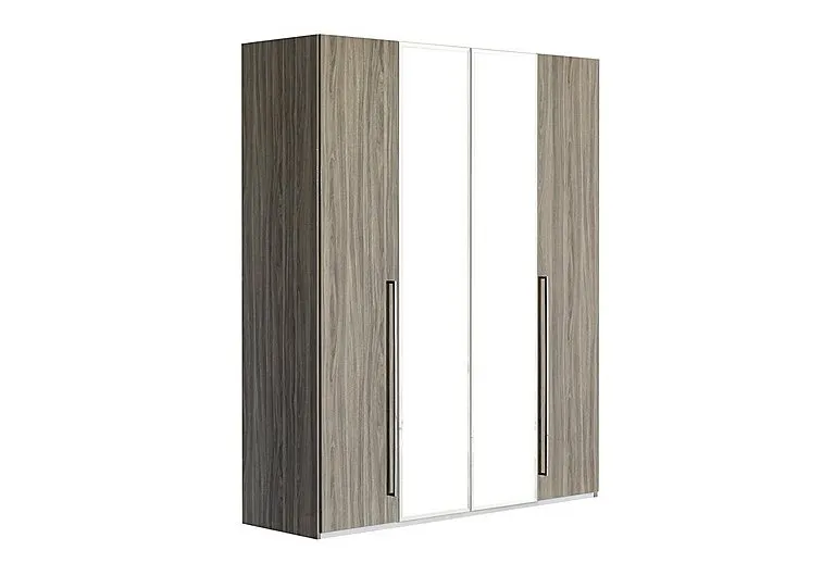 Venezia 4 Door Wardrobe with 2 Mirror Doors