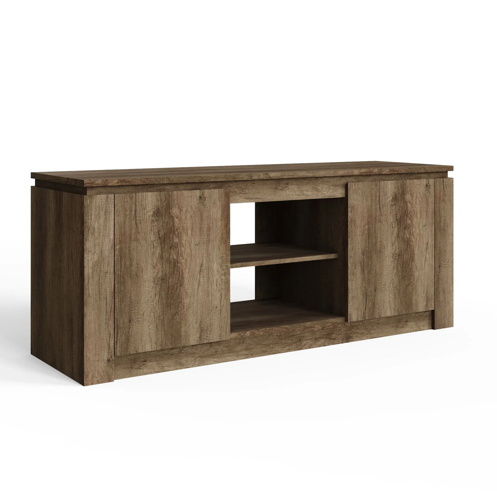 GFW Canyon Oak TV Unit in Light Oak 3