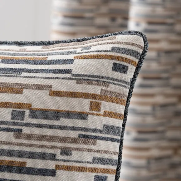 Matrix Ochre Boucle Cushion 2