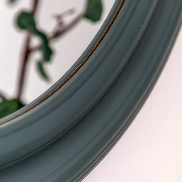 Cedar and Sage Meadow Round Wall Mirror 2