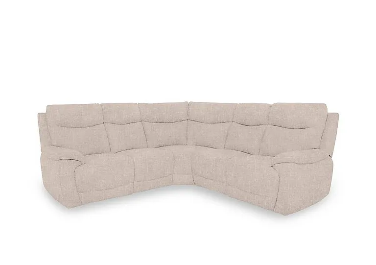 Sloane Fabric Large Power Recliner Corner Sofa - Anivia Nature - Sofas and Armchairs - In Time for Christmas