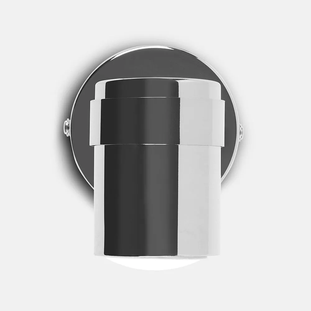 ValueLights Rosie Single Silver Indoor Wall Spotlight 4