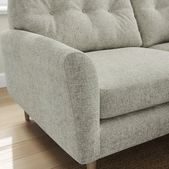 Sven Chunky Chenille Reversible Corner Chaise Sofa 5