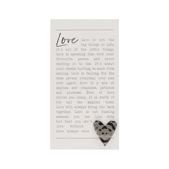 Love Moments Plaque 3