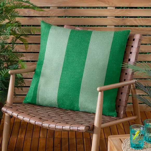 furn Deck Stripe Outdoor Square Cushion 1