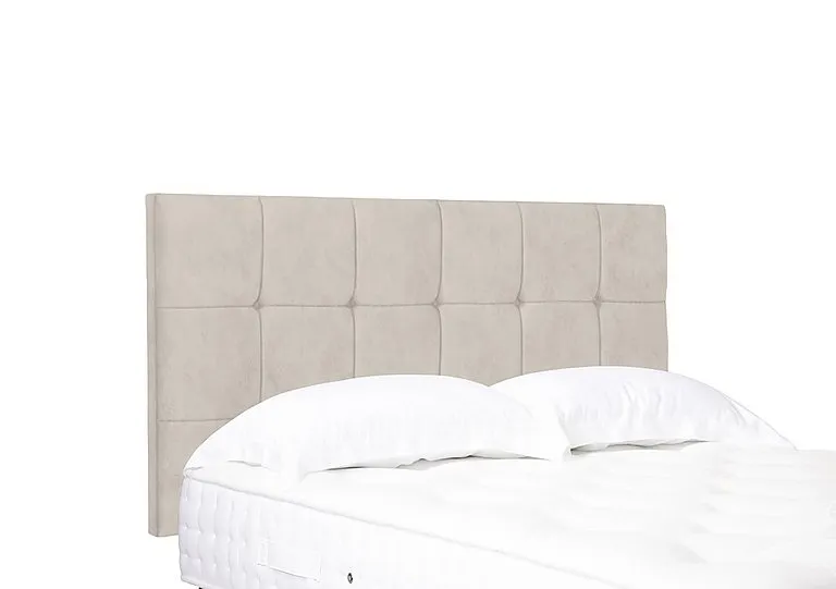 Artisan Collection Kaito Standard Strutted Headboard - Single - Sandstone Pearl
