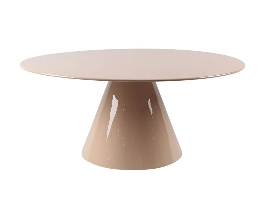 Vente-unique Metal Coffee Table - Shiny Beige - DINEGA 4