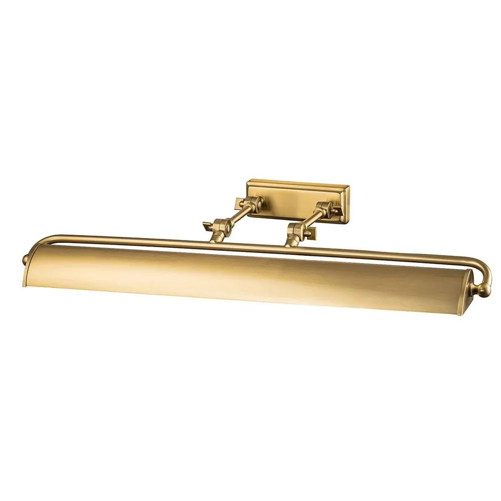 Netlighting Winchfield 4 Light Large Picture Light Aged Brass in Gold