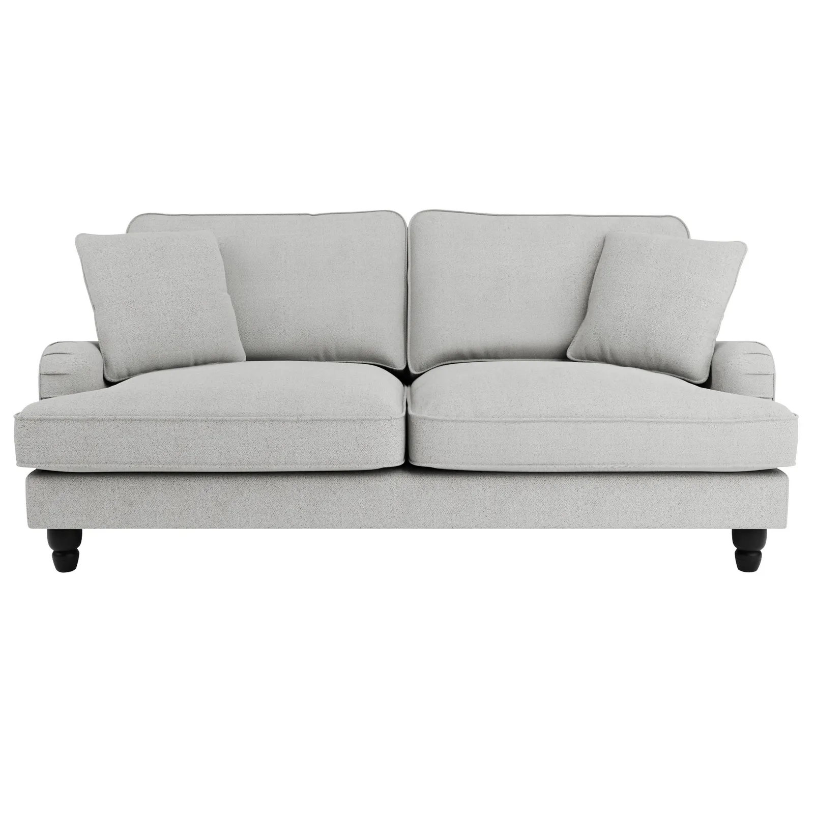 Beatrice Boucle 3 Seater Sofa Bed Grey