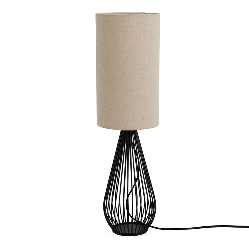 Heal's Makiko Table Lamp Black 2
