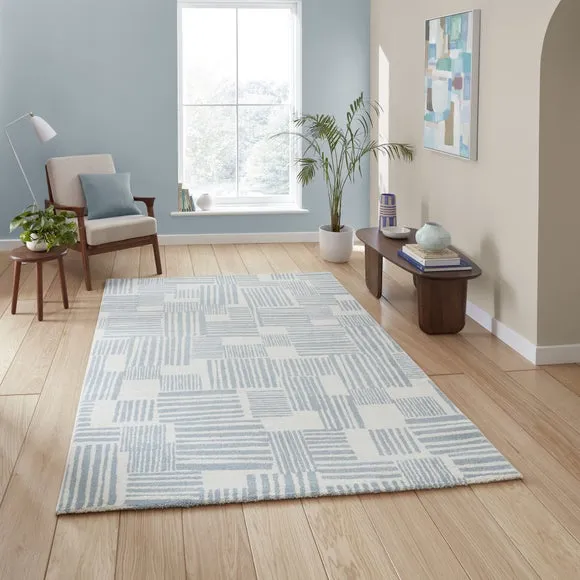 Catherine Lansfield Blocks Rug 1