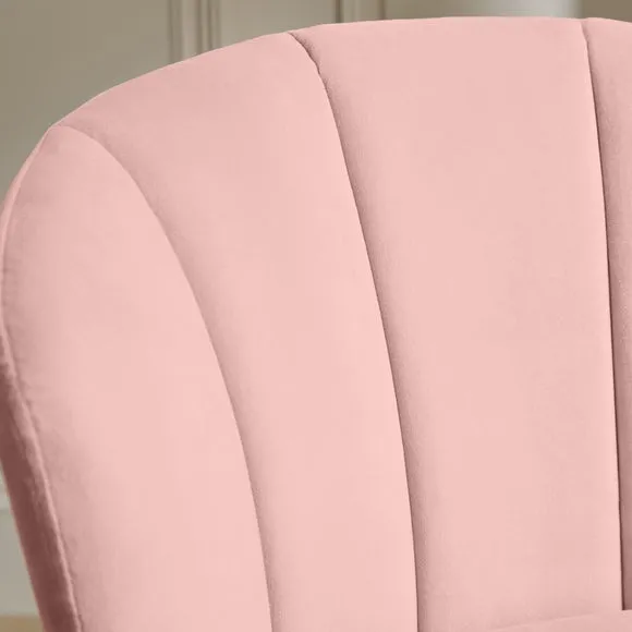 Kiley Dining Chair with Gold Legs, Velvet 4
