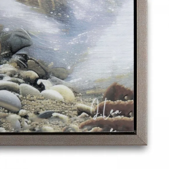 Cedar & Sage Crystal Waters Framed Canvas 2