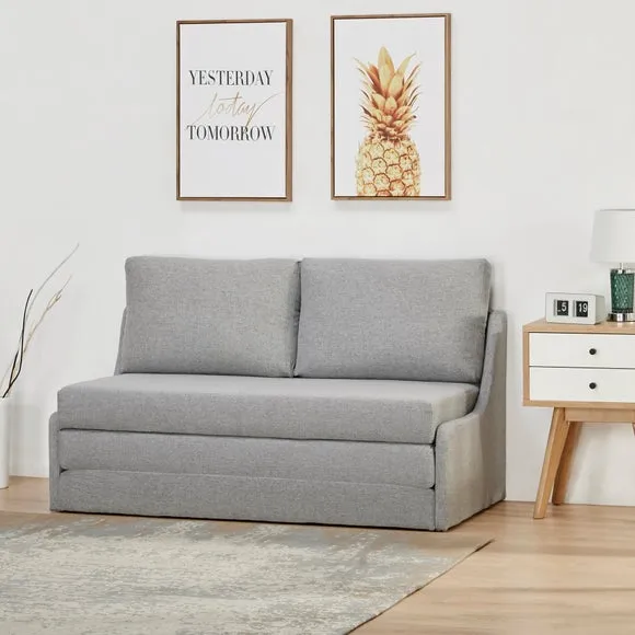 Dos Fabric Double Sofa Bed 2