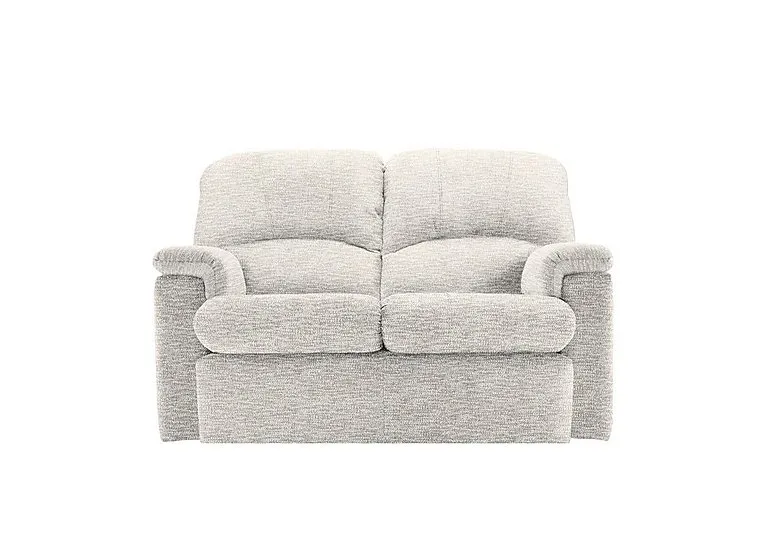 Chloe Small Fabric 2 Seater Sofa - Rush Cream