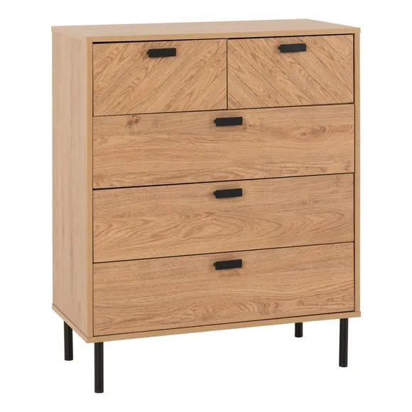 Barker 5 Drawer Chest 2