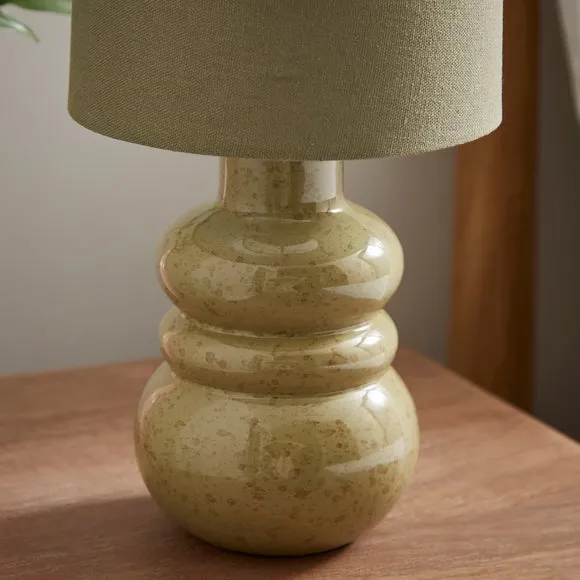 Bea Reactive Glaze Table Lamp 3