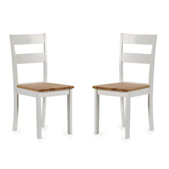 Return - Lindwood Set Of 2 Dining Chairs, Rubberwood 3