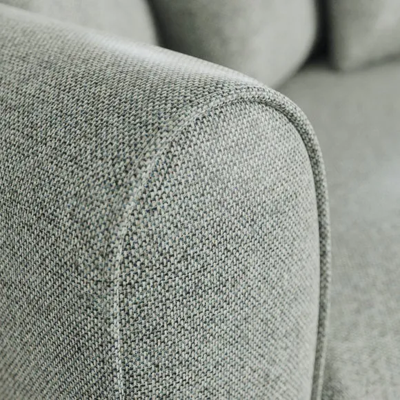 Blake Basket Weave Texture 3 Seater Sofa 5