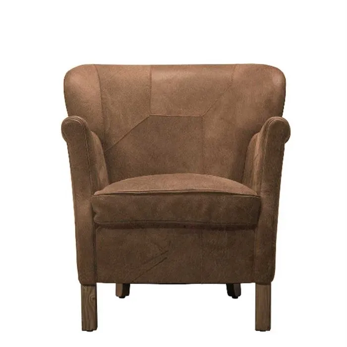 Timothy Oulton Furious Professor Safari Leather Chair, Nutmeg