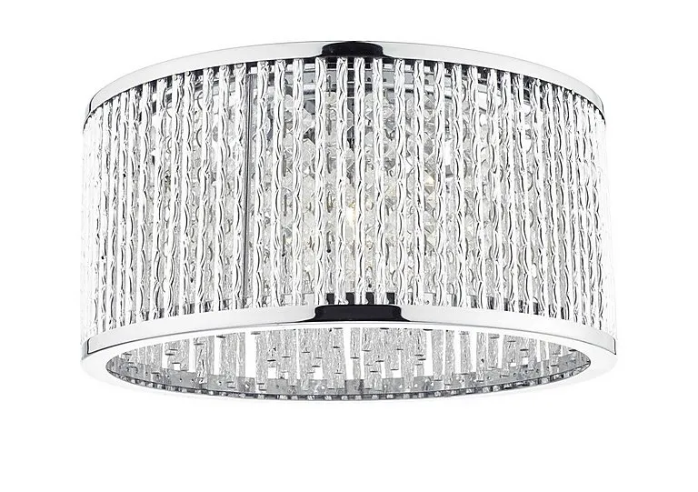 Nantes 3 Bulb Flush Ceiling Light