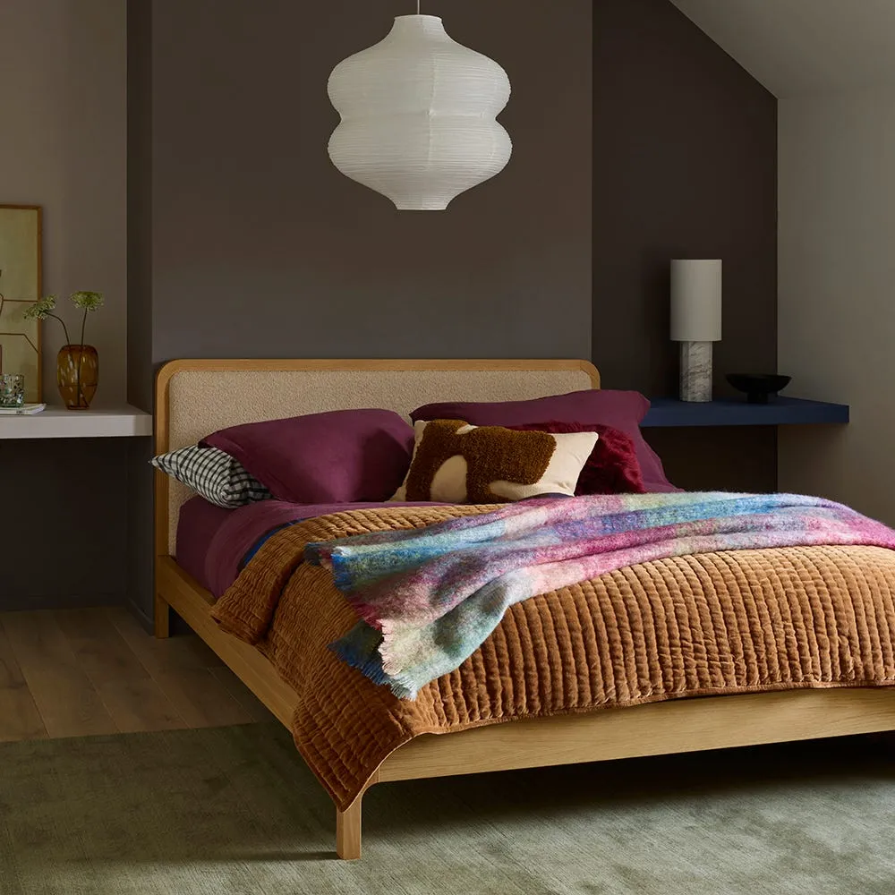 Heal's Artie Bed King Sized in Oak 4