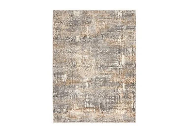 Calvin Klein Rush Grey Beige Rug - 97cm-x-152cm