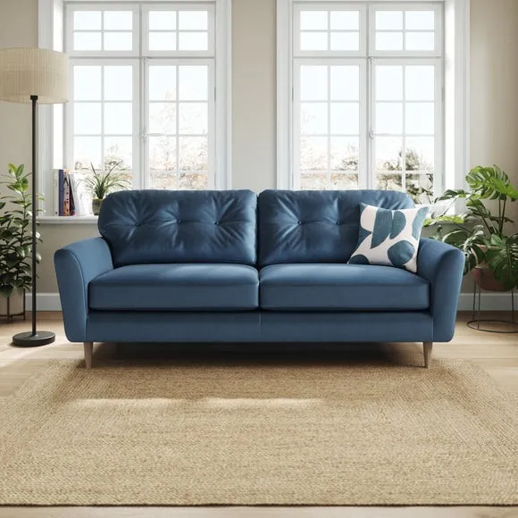 Sven Opulent Velvet 4 Seater Sofa 1