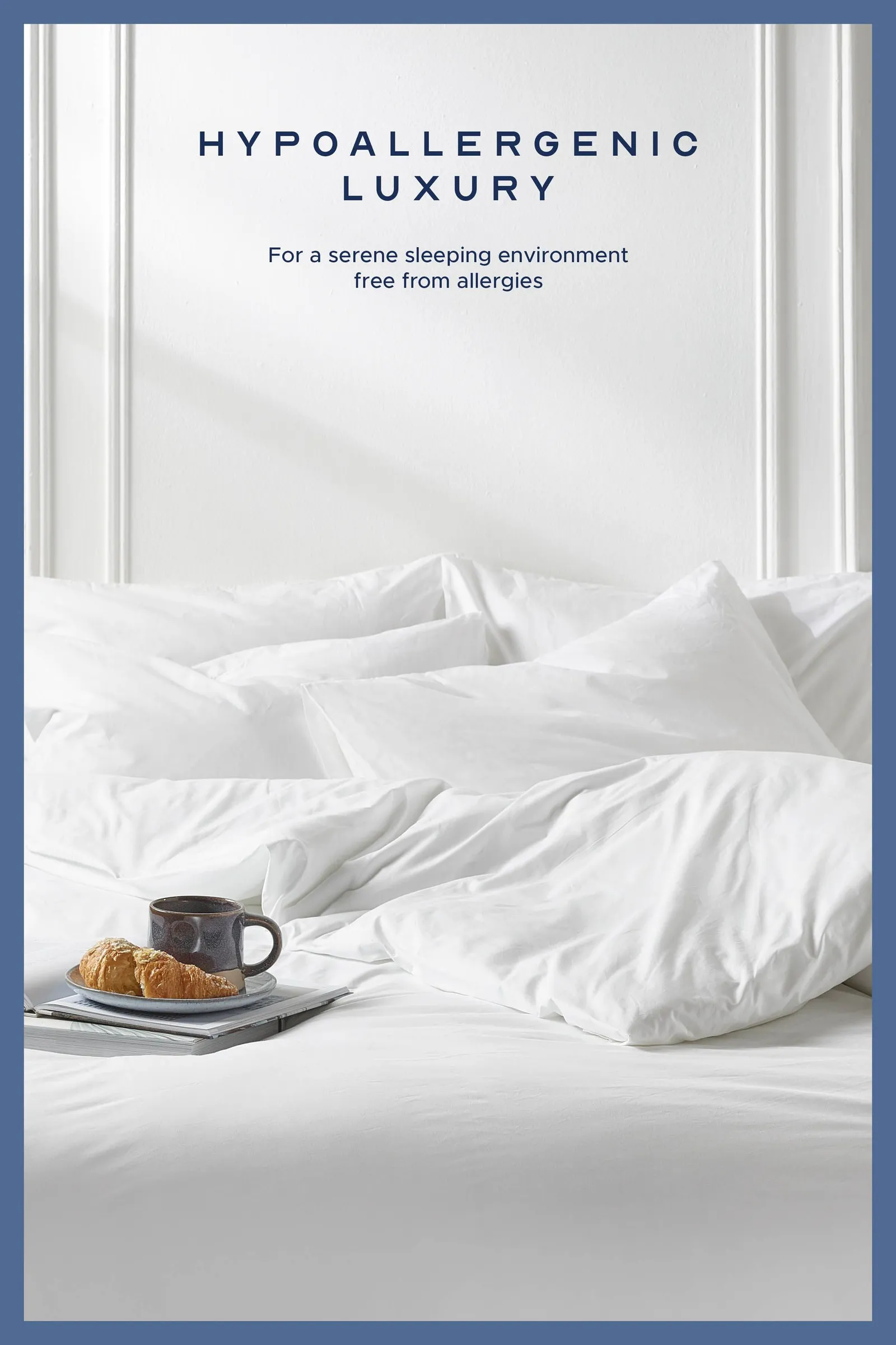 Snuggledown Hotel Quality 4.5 Tog Summer Duvet With 2 Pillows in White 4