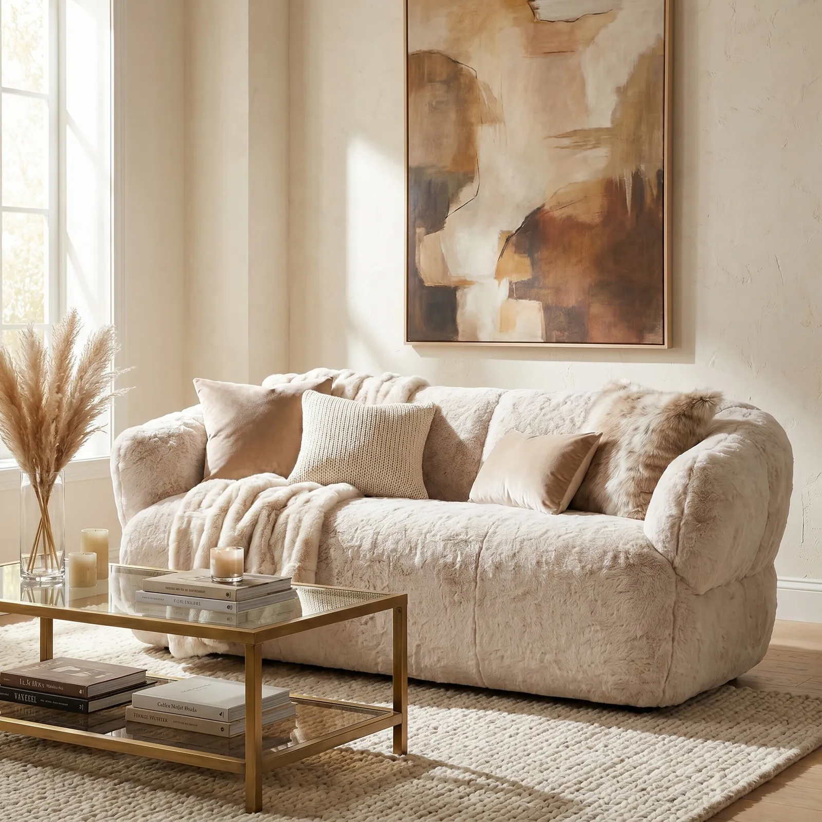 Rosalie 2str Sofa, Neutral Fabric | Barker & Stonehouse 2