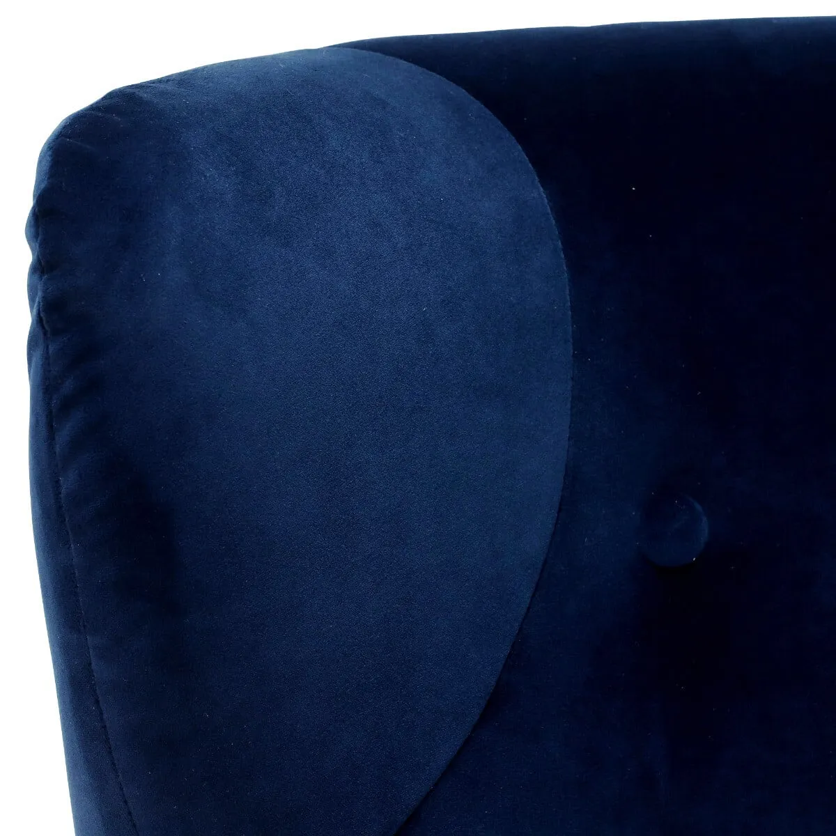 Lucian Accent Chair, Blue Fabric | Barker & Stonehouse 4