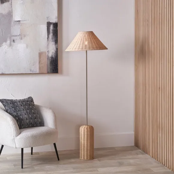 Pacific Lifestyle Hali Rattan Floor Lamp