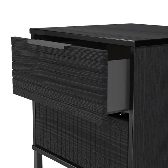 Harborne 2 Drawer Bedside Table 6