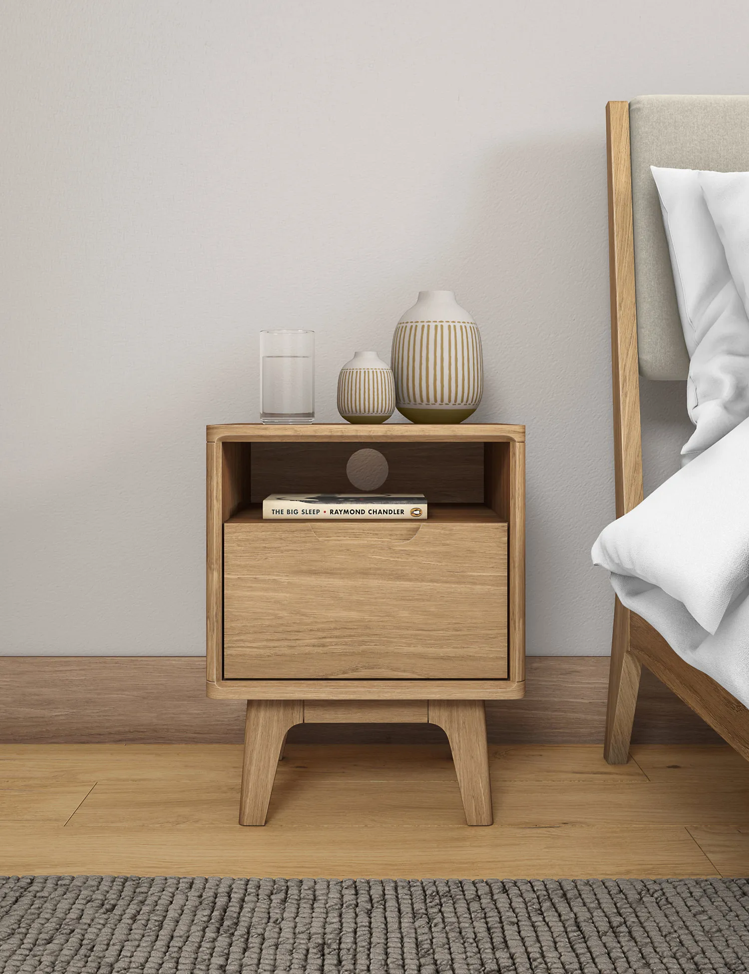 M&S Nord Bedside Table