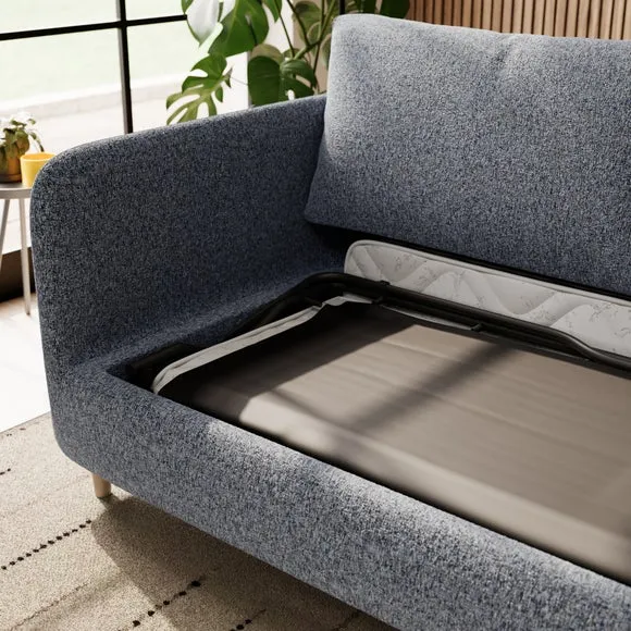 Armitage Navy Boucle 2 Seater Sofa Bed 5